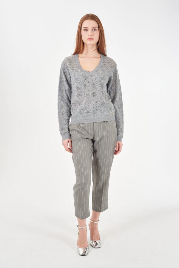 MAGLIA DONNA SCOLLO A V - immagine 3