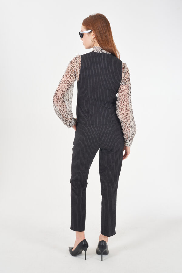CASACCA DONNA M/L CON FIOCCO COLLO E ROUCHES - immagine 5