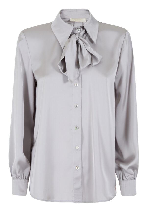 CAMICIA DONNA CON FIOCCO COLLO - immagine 5