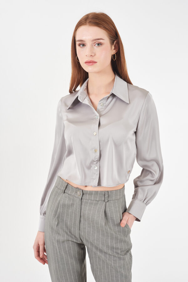 CAMICIA DONNA CROPPED