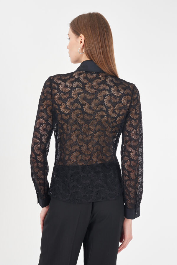 CAMICIA DONNA IN PIZZO, M/L - immagine 2