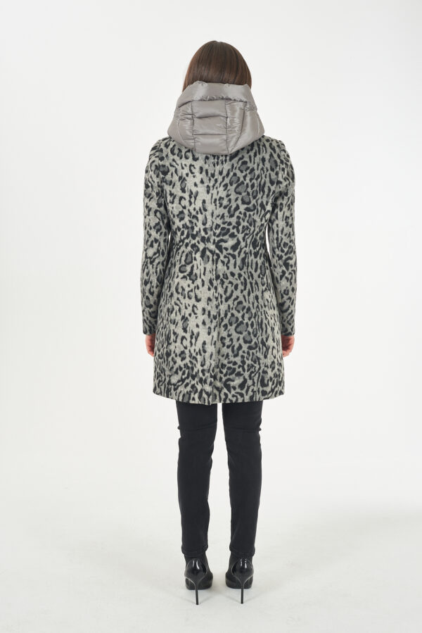CAPPOTTO DONNA CON FINTO GILET STACCABILE - immagine 5