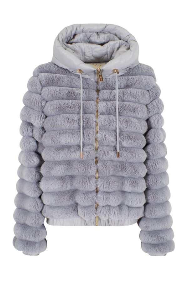 GIUBBINO DONNA TIPO BOMBER, REVERSIBILE - immagine 5