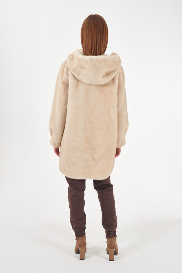 CAPPOTTO DONNA CON CAPPUCCIO - immagine 4