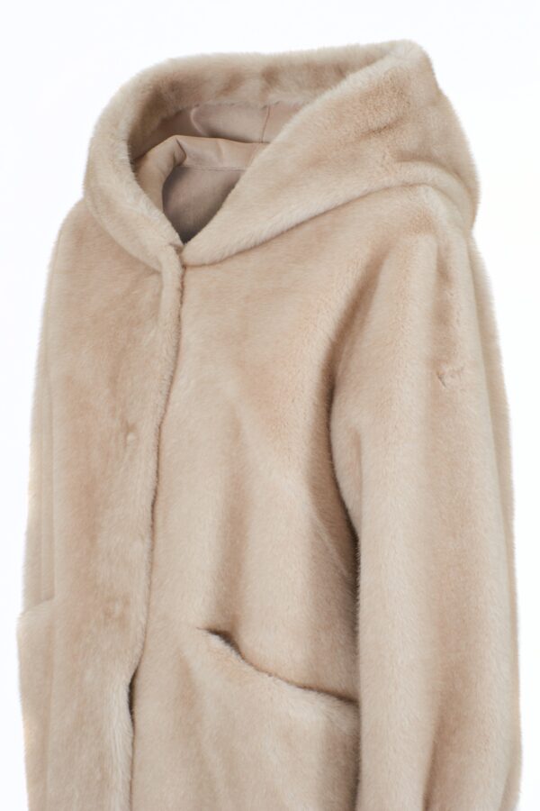 CAPPOTTO DONNA CON CAPPUCCIO - immagine 7