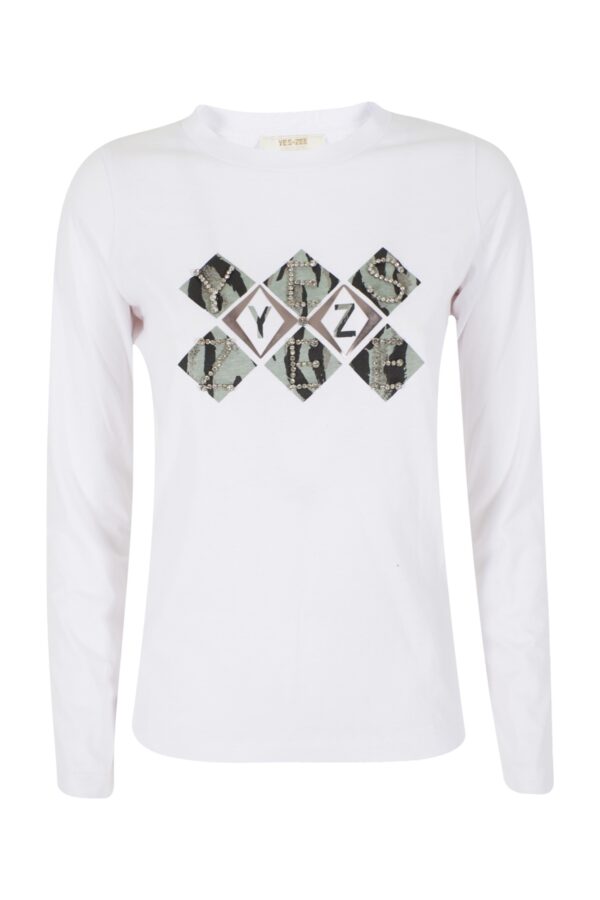 T-SHIRT DONNA GIROCOLLO, M/L - immagine 5