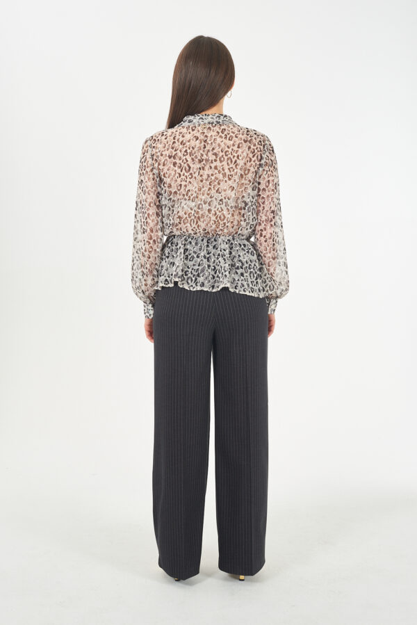 PANTALONE DONNA CHINOS CON ELASTICO VITA DIETRO - immagine 4