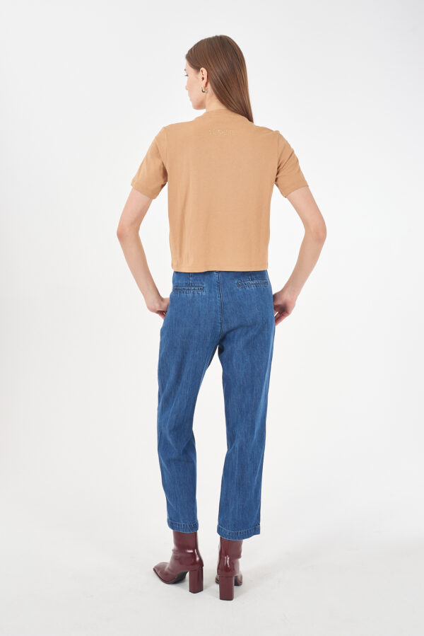 T-SHIRT DONNA GIROCOLLO, M/C - immagine 5