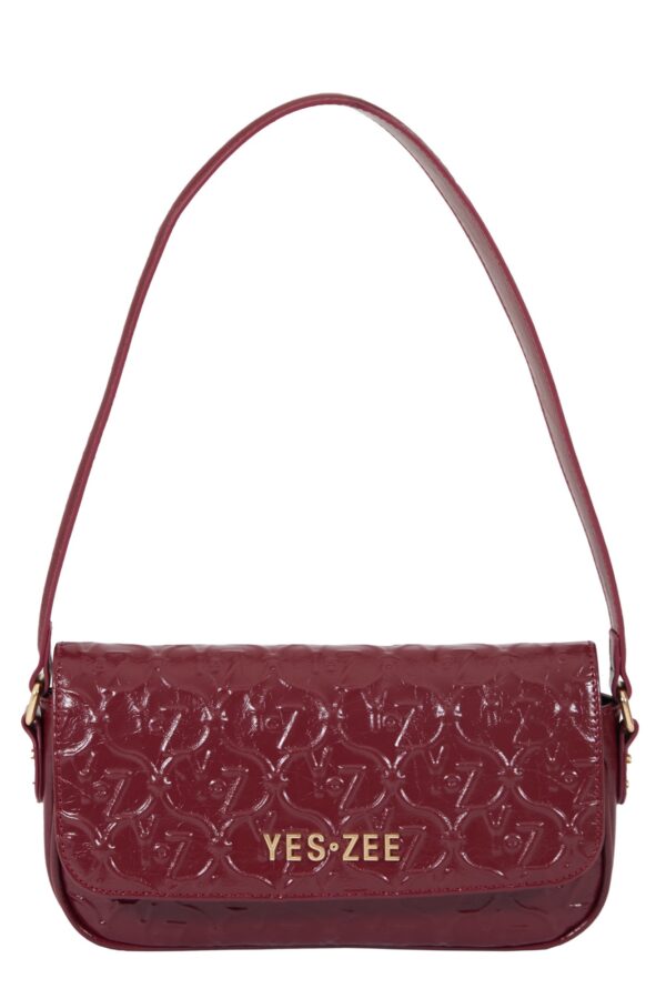 BORSA A SPALLA, EMBOSSED - immagine 3
