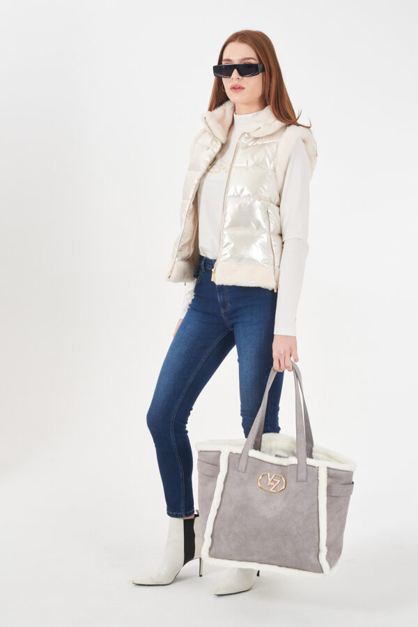 BORSA SHOPPER REVERSIBILE - immagine 2