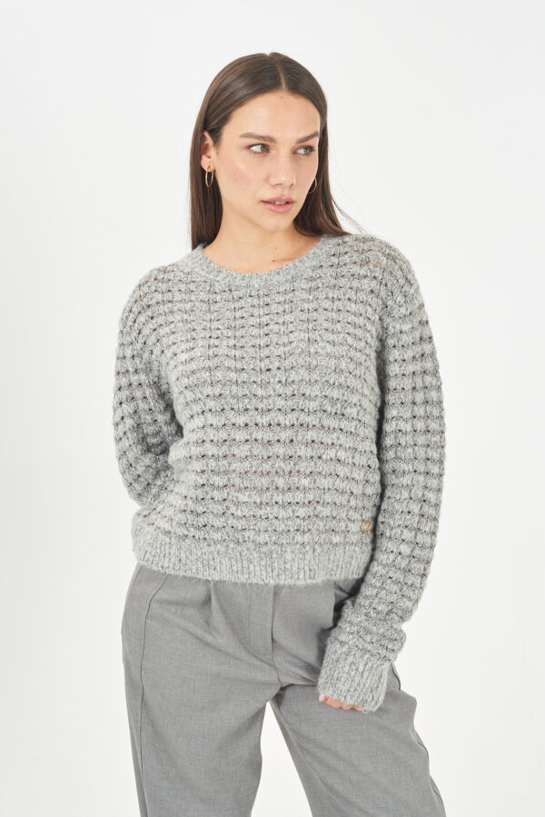 MAGLIA DONNA GIROCOLLO, RELAXED FIT