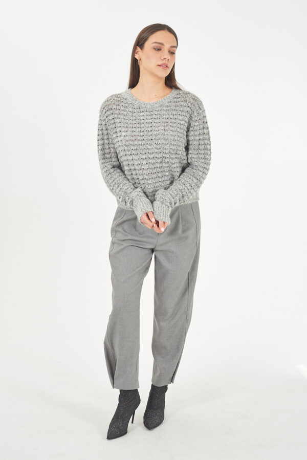 MAGLIA DONNA GIROCOLLO, RELAXED FIT - immagine 3