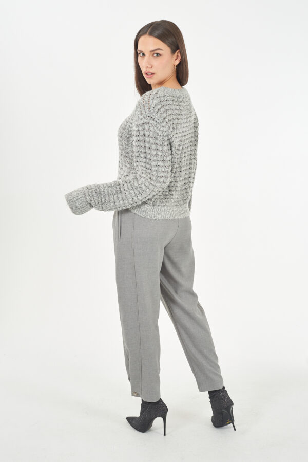 MAGLIA DONNA GIROCOLLO, RELAXED FIT - immagine 4