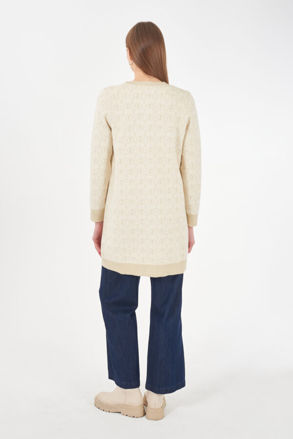 CAPPOTTO DONNA IN MAGLIA JACQUARD - immagine 4