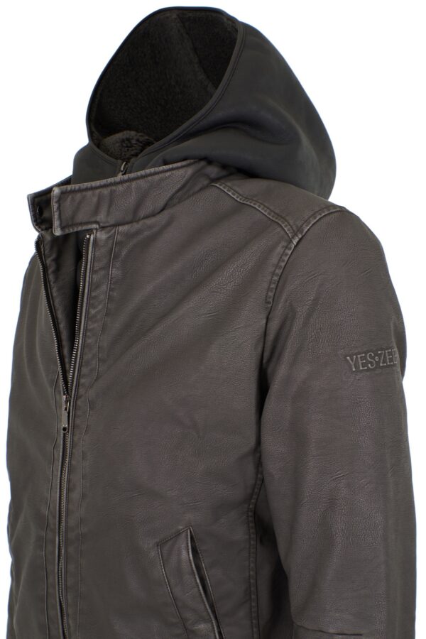 GIUBBINO BIMBO TIPO BOMBER CON FINTO GILET - immagine 3