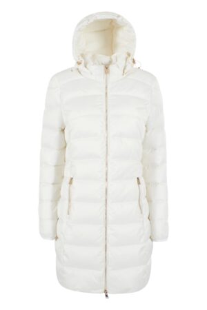 CAPPOTTO BIMBA TRAPUNTATO CON CAPPUCCIO