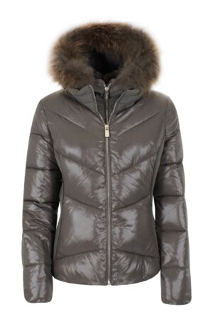 GIUBBINO BIMBA TRAPUNTATO CON FINTO GILET STACCABILE