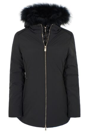 CAPPOTTO BIMBA IN SOFTSHELL CON CAPPUCCIO