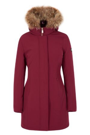 CAPPOTTO BIMBA TIPO PARKA, CAPPUCCIO CON PELO