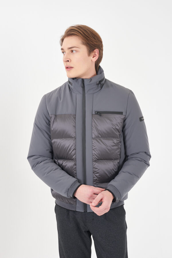 GIUBBINO UOMO TRAPUNTAO CON INSERTI SOFTSHELL