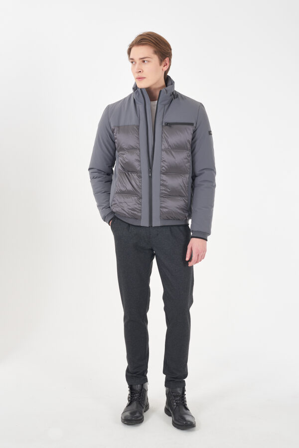 GIUBBINO UOMO TRAPUNTAO CON INSERTI SOFTSHELL - immagine 3