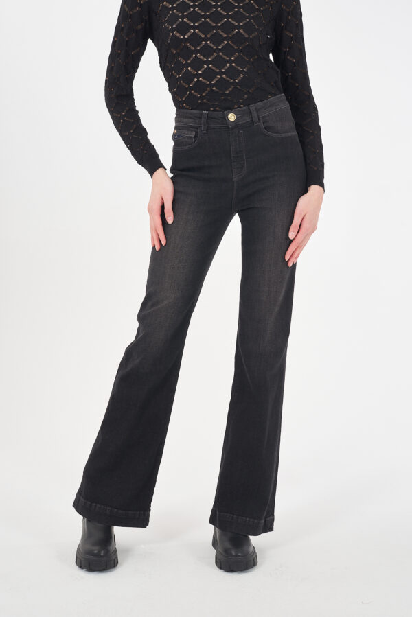 JEANS DONNA TIPO 5 TASCHE FLARE