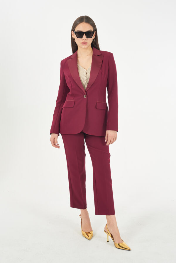 GIACCA DONNA CON DETTAGLI IN POLY/SATIN - immagine 3